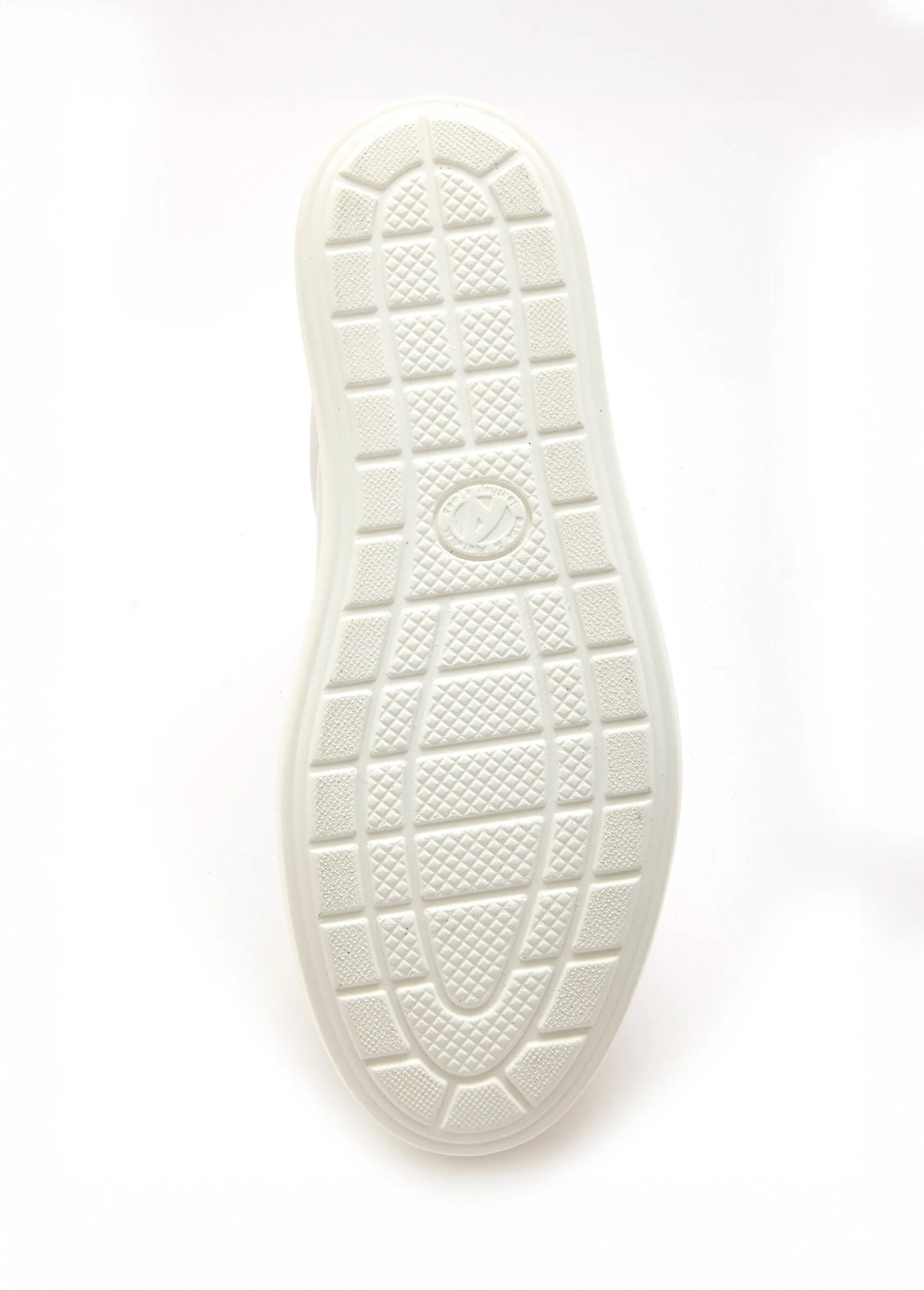 Leather sneakers with laces and zip, heel detail