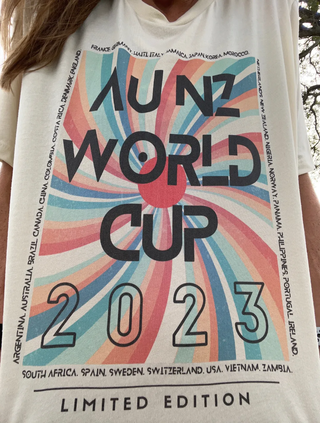 Limited Edition AU-NZ World Cup Adult T-Shirt