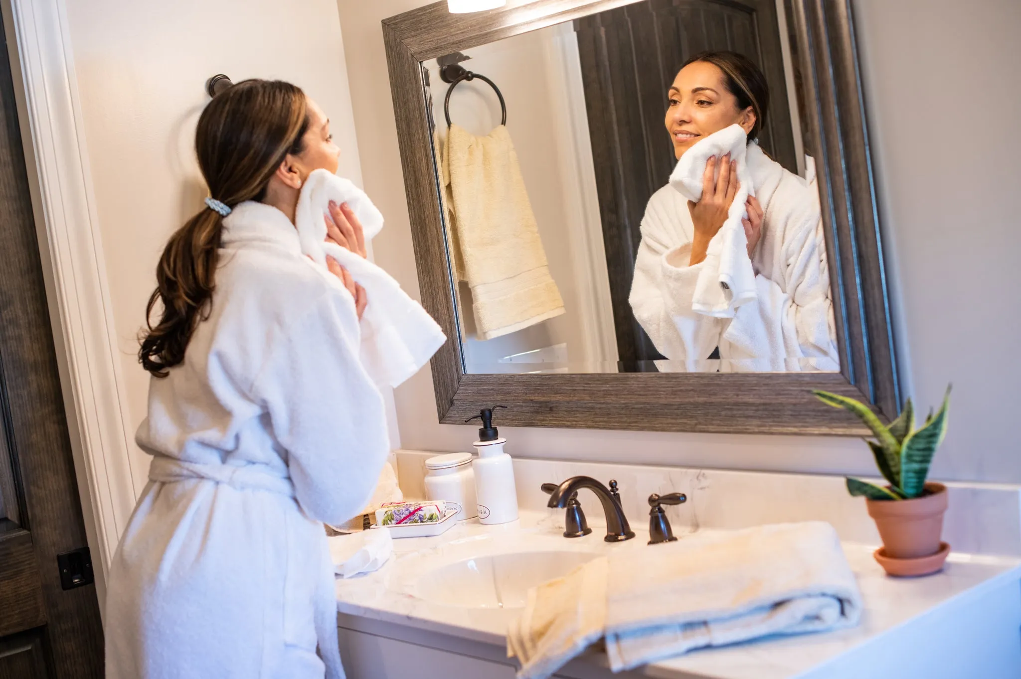 Luxury Cotton Bath Towel Set