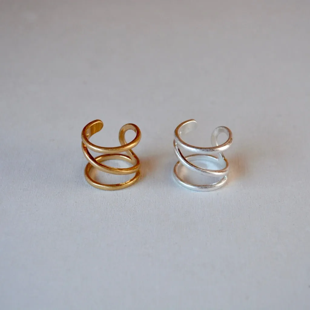 luxury overlap ring
