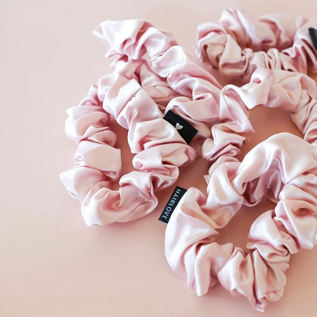 Luxury Silk Scrunchies