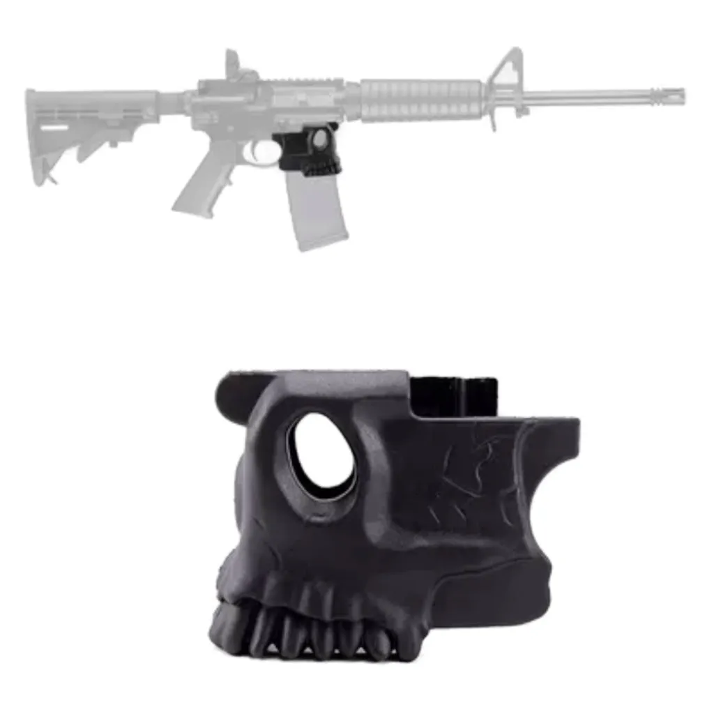 Magwell Grip Skull - Schwarz
