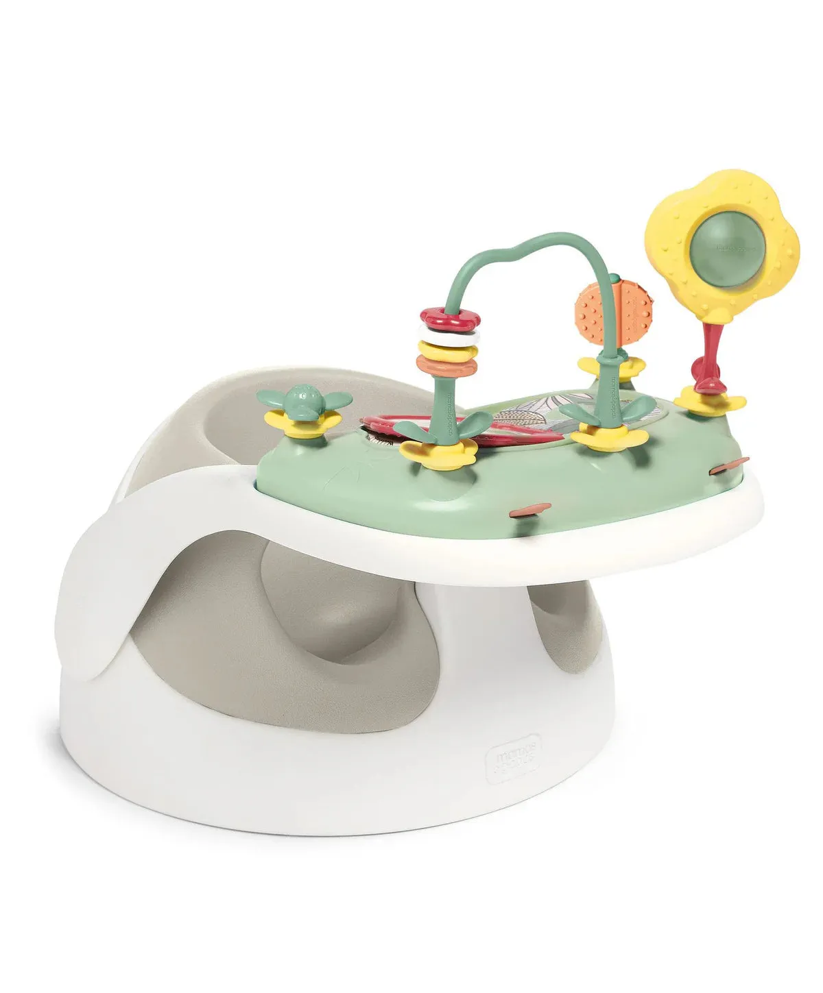 Mamas & Papas Snug Floor Seat with Activity Tray - Clay