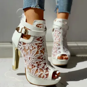 Marigold High Heels