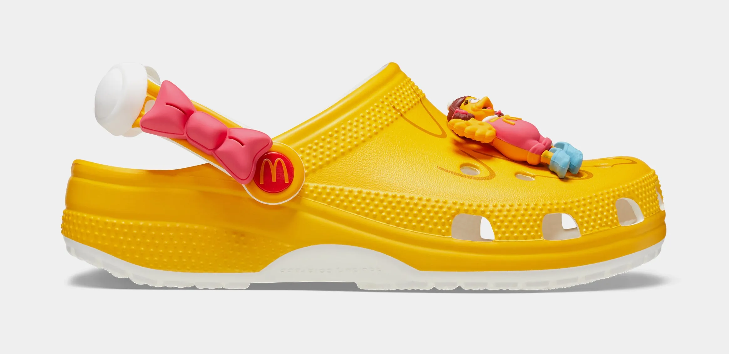 McDonalds Birdie Classic Clog Mens Sandals (Yellow/White) Free Shipping