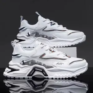 Men's Sneakers Stylish Elevated Basketball Shoes for Comfort
