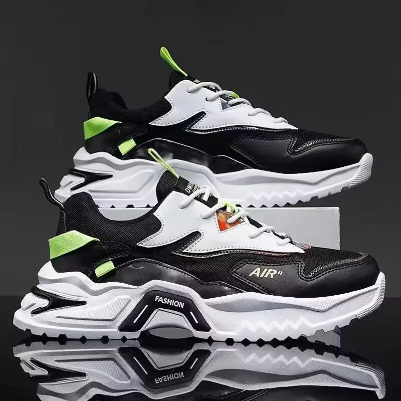 Men's Sneakers Stylish Elevated Basketball Shoes for Comfort