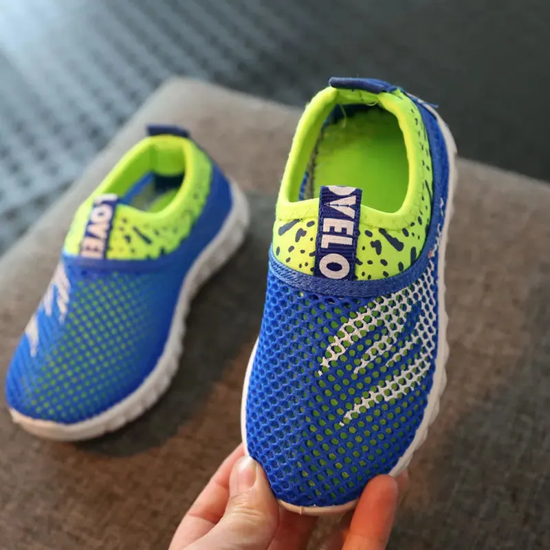 Mesh Kids Sneakers Lightweight Children Shoes Casual Breathable Boys Shoes Non-slip Girls Sneakers