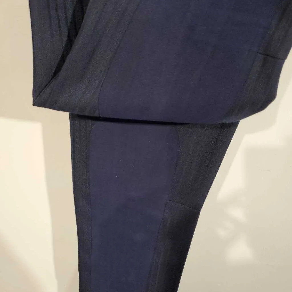 Navy Pleasure Jods With Suede(W.29 INS.33)