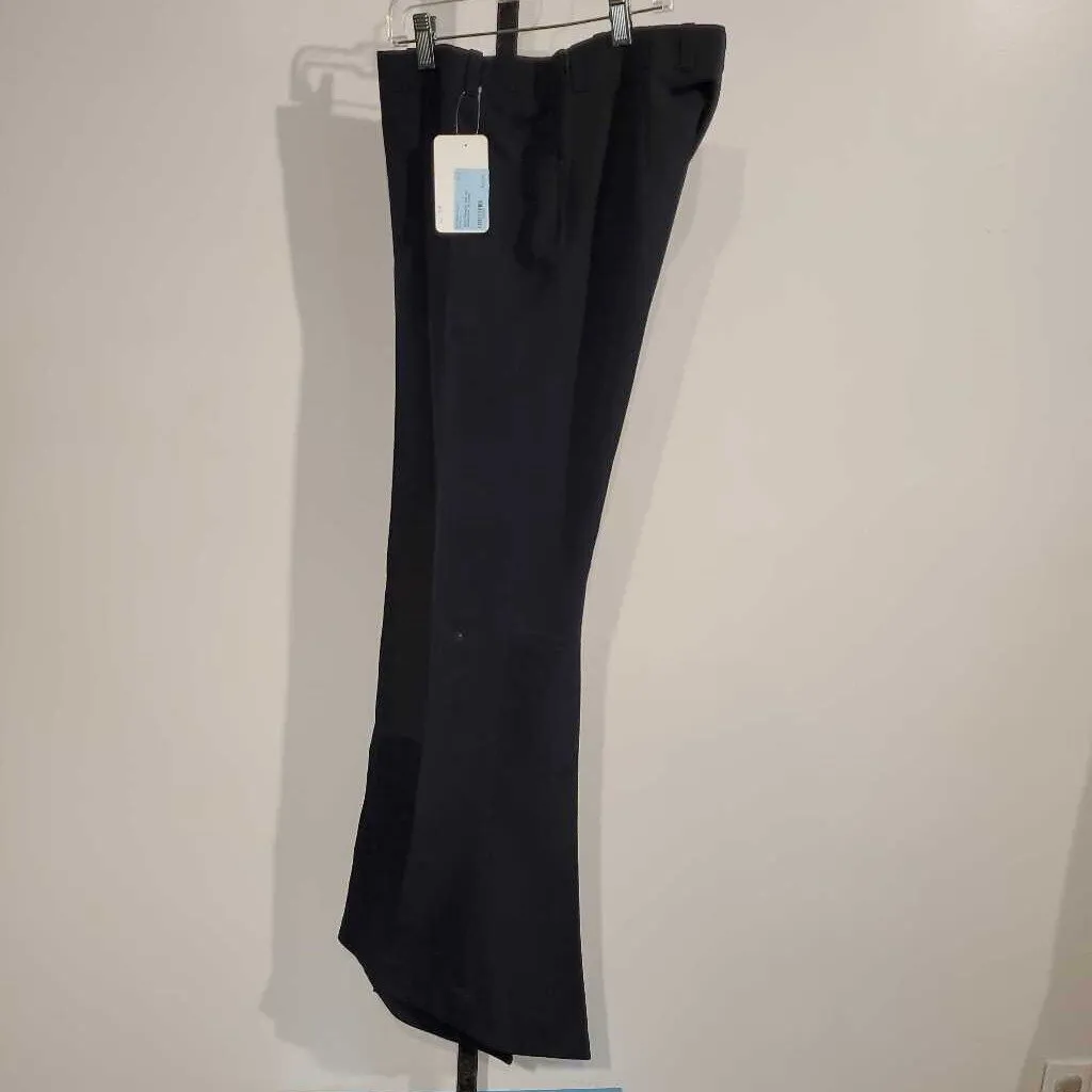 Navy Pleasure Jods With Suede(W.29 INS.33)