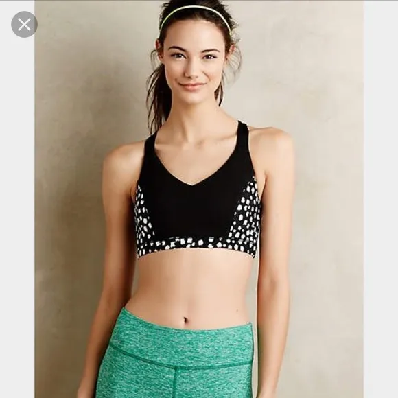 New Anthropologie Obscura Dotted Bra, XXS, XL