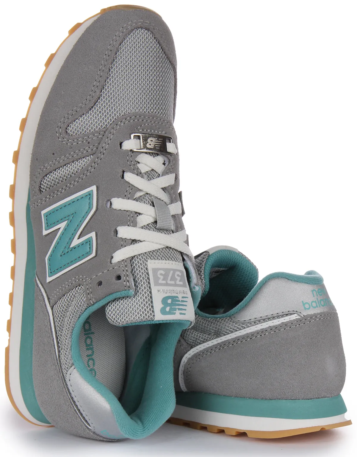 New Balance WL 373 OD2 In Grey Turquos For Women