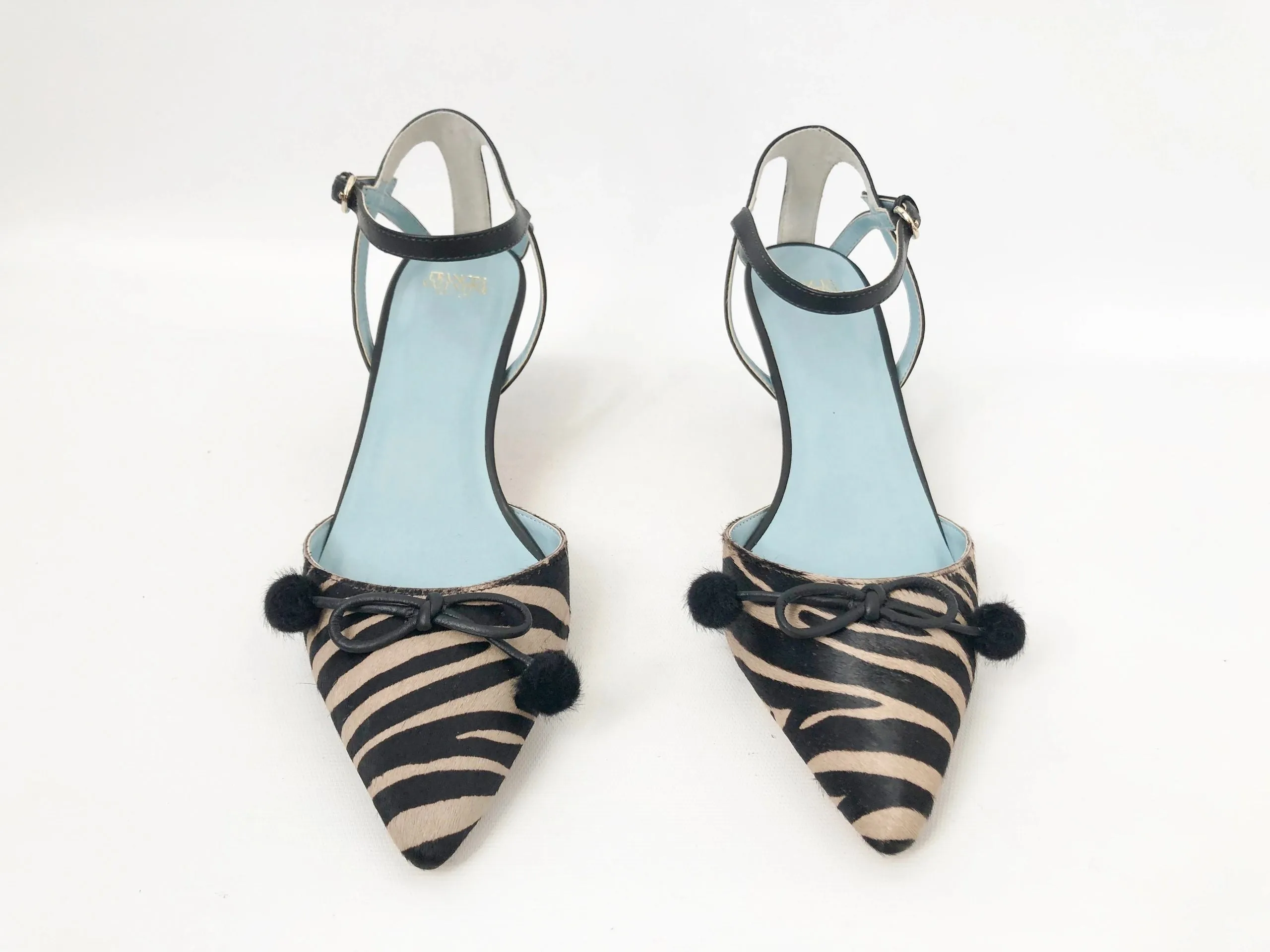 NEW Frances Valentine Calf Hair Pump Size 9