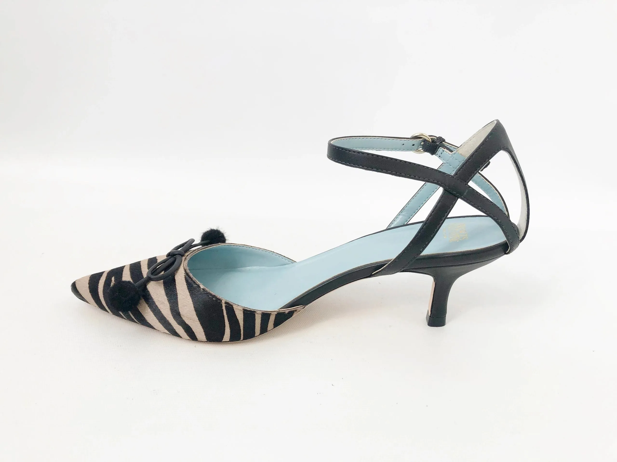 NEW Frances Valentine Calf Hair Pump Size 9
