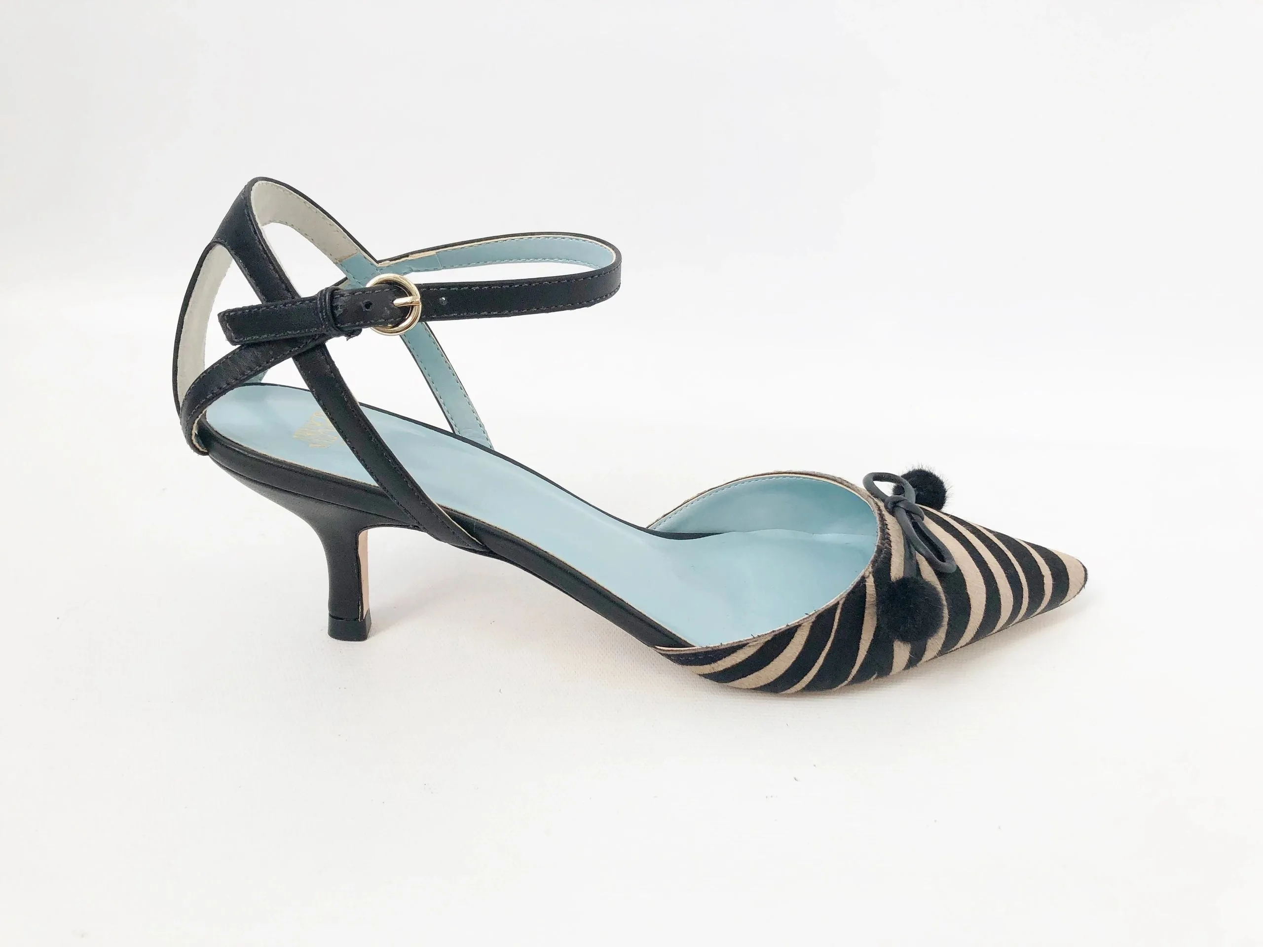 NEW Frances Valentine Calf Hair Pump Size 9