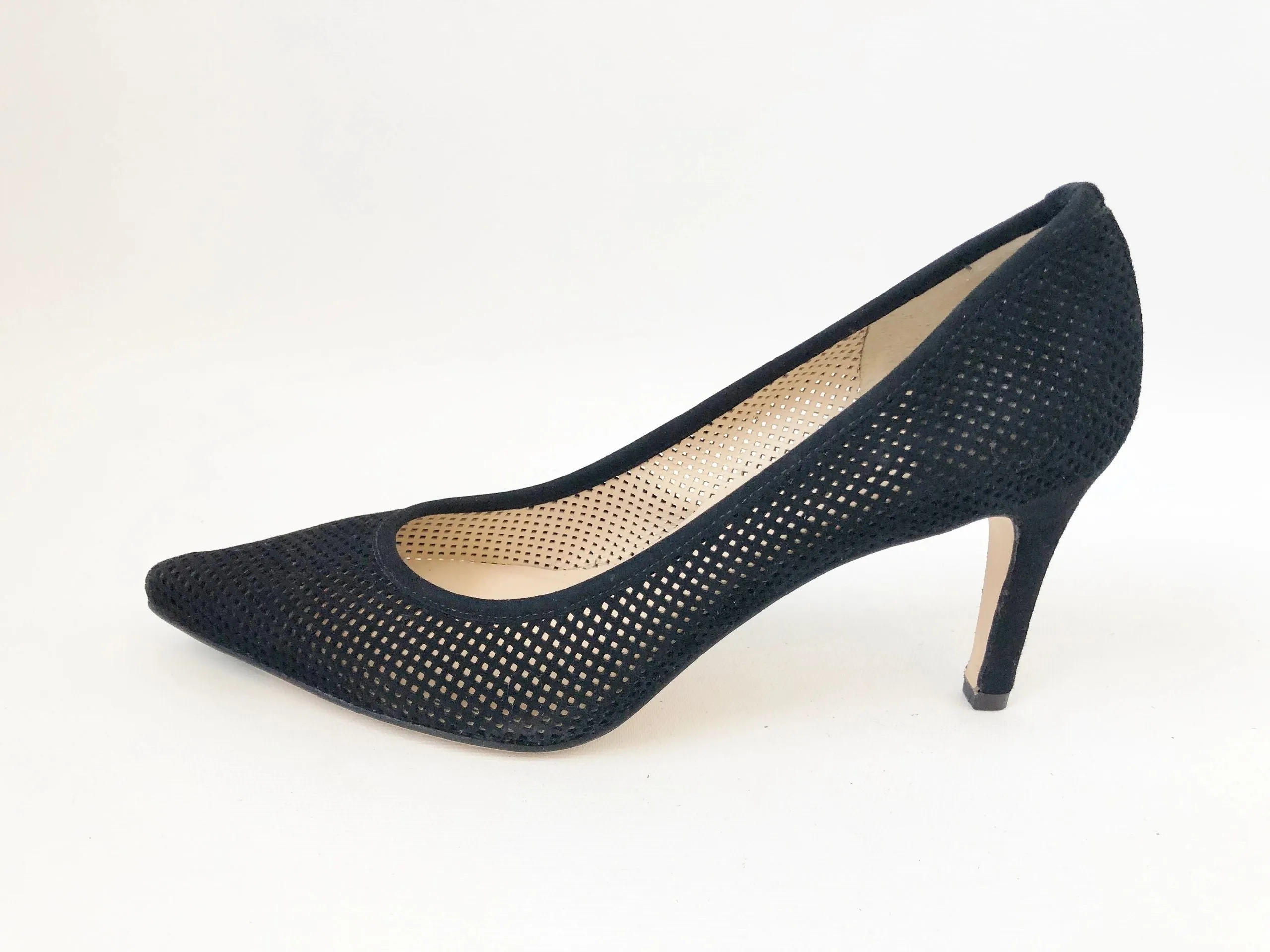NEW Jon Josef Perforated Suede Pump Size 9