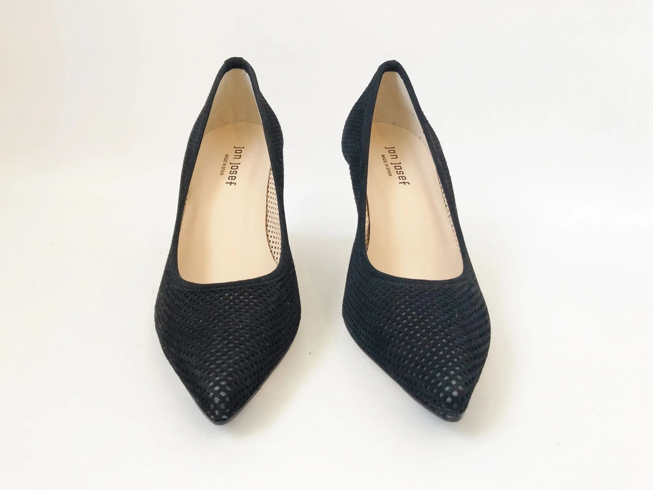 NEW Jon Josef Perforated Suede Pump Size 9