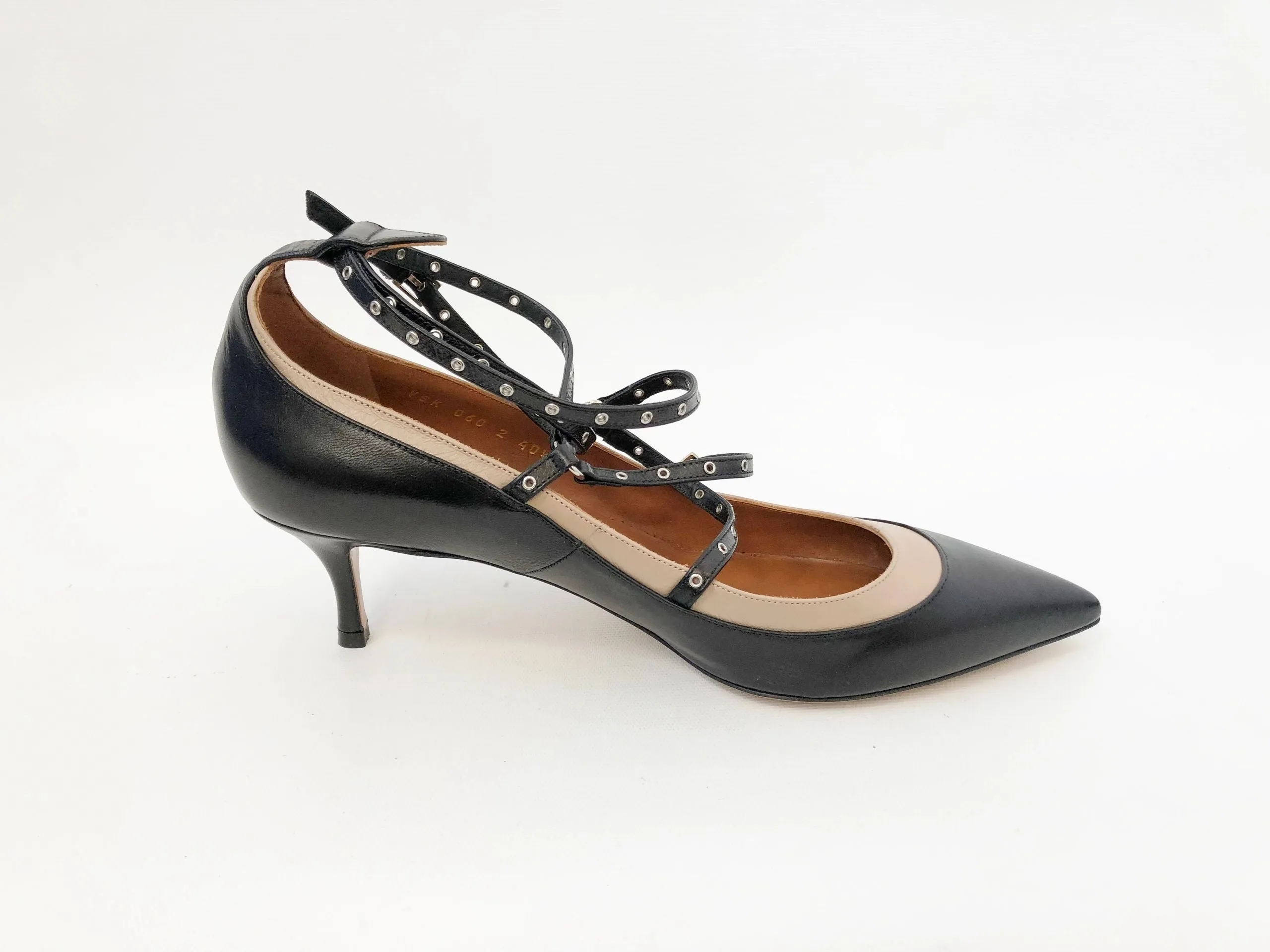NEW Valentino Love Latch Pumps Size 40.5 It (10.5 Us)
