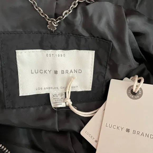 💥NWT💥 Lucky Brand Hooded Windbreaker Jacket