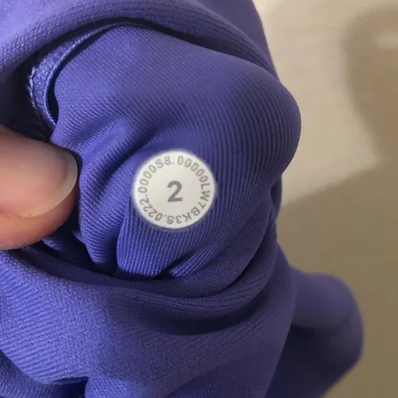 NWT - Lululemon SenseKnit Running HR Short 10 Inch Color Chai Purple - Size 2