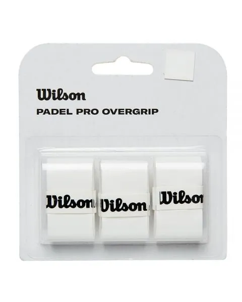 Pack 3 OVERGRIP PRO BLANCO - Wilson