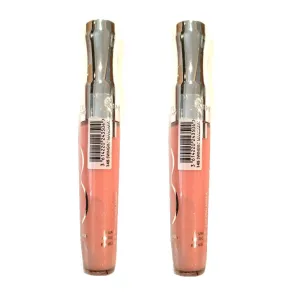 Pack of 2 Rimmel Stay Glossy Lip Gloss, Swingin' Mandarin 145