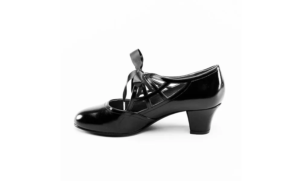 Parker Vintage Spiderweb Pumps (Black)