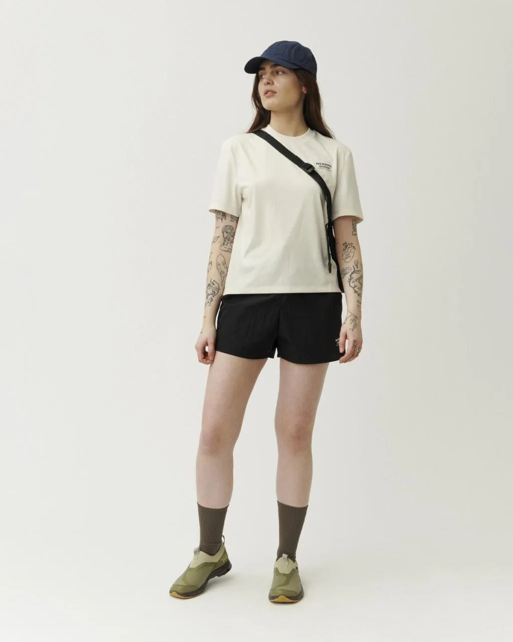 Pas Normal Studios - Women's Off-Race Ripstop Shorts - Black