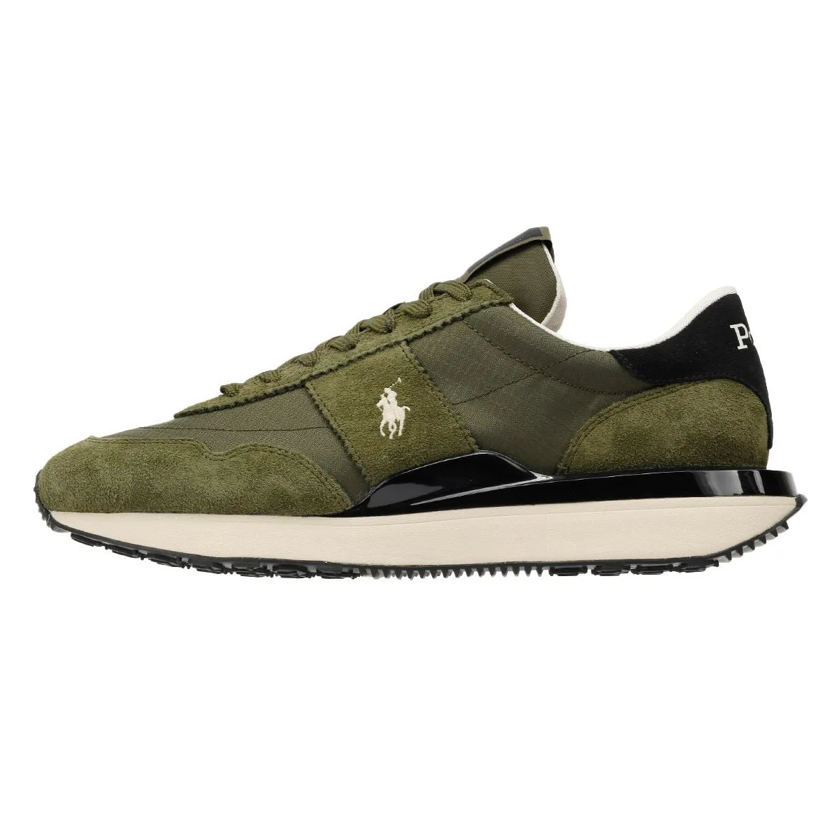 Polo Ralph Lauren Trainer 89 Men's Tonal Olive Trainers