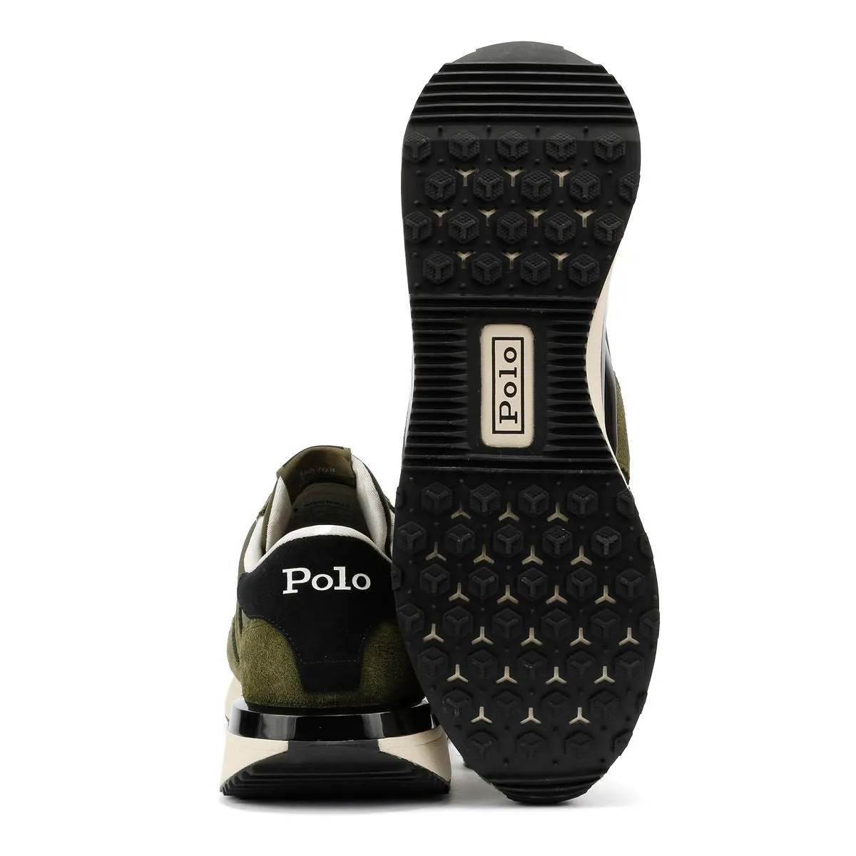 Polo Ralph Lauren Trainer 89 Men's Tonal Olive Trainers