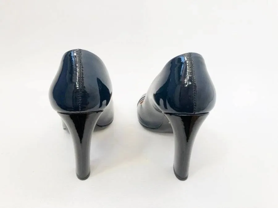 Prada Cap-Toe Pumps Size 37.5 It (7.5 Us)