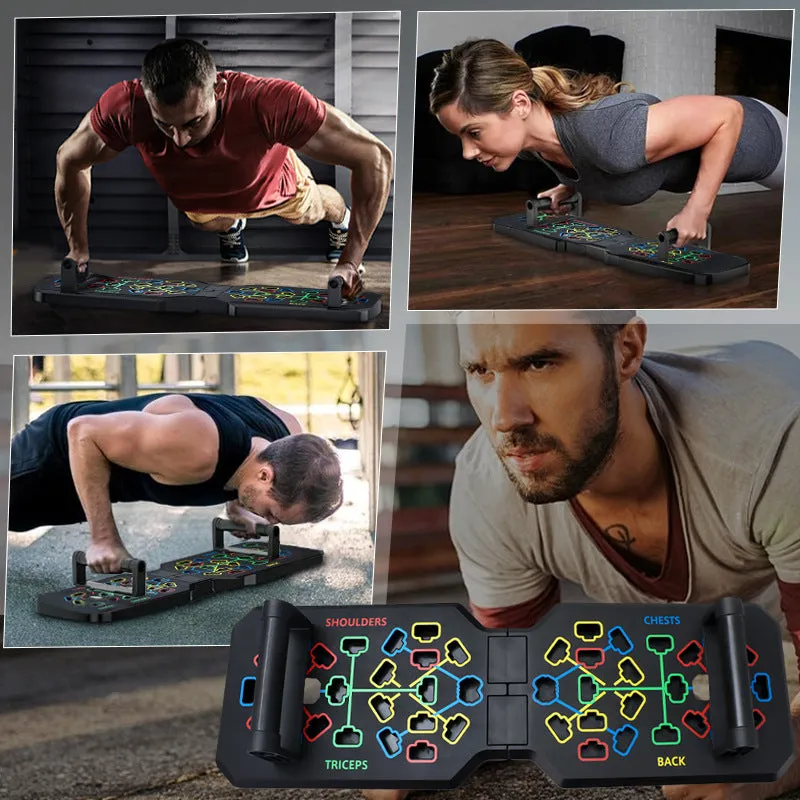 Premium Gyro Ball Wrist Trainer – Gyroscopic Power for Forearm Strength, Muscle Relaxation & Grip Training, Portable Push-Up Board with Handles, Fitness Roller for Home & Gym Workouts