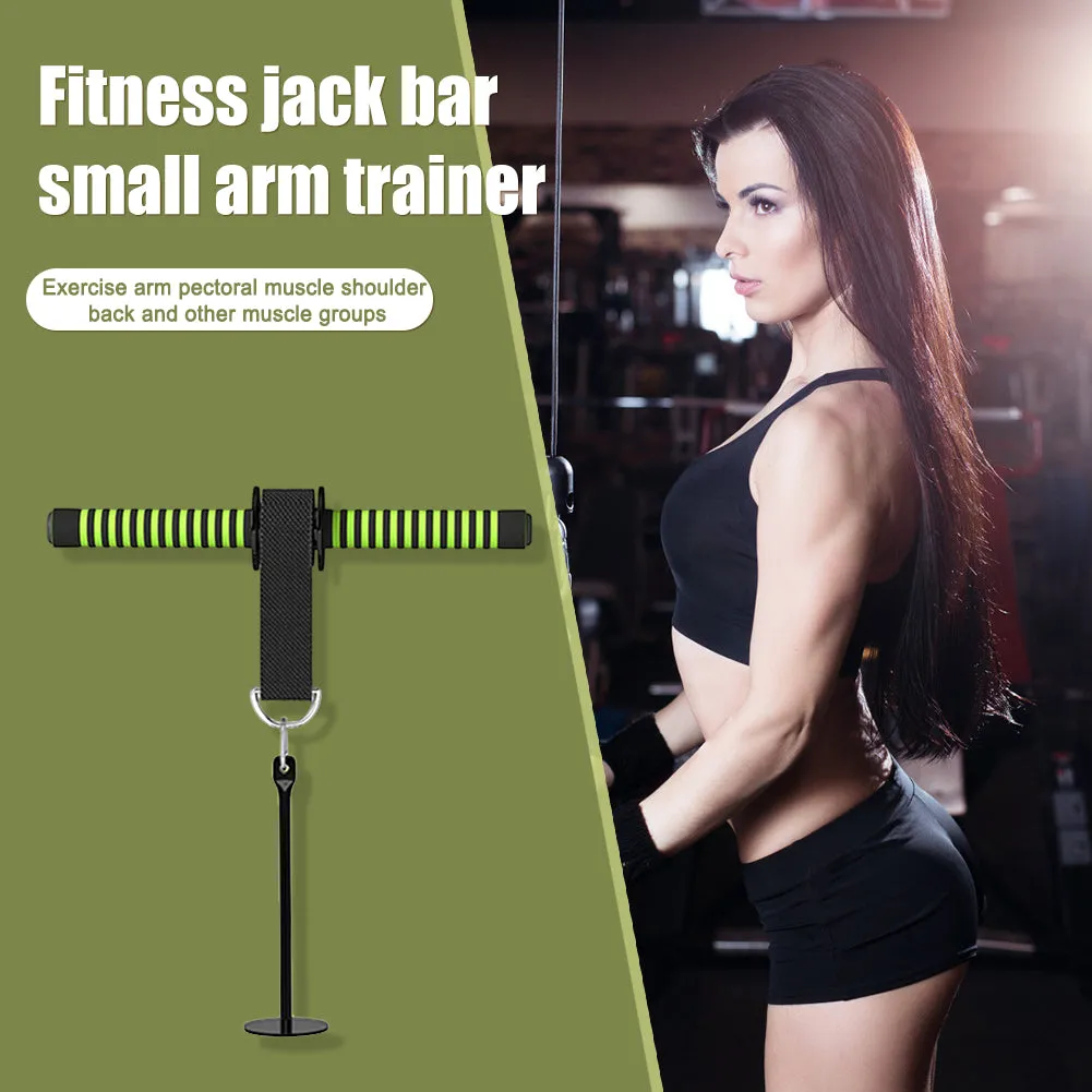 Premium Wrist & Forearm Blaster - Adjustable Arm Strength Trainer for Grip, Muscle Building & Rehabilitation - Durable Steel Pipe Handle & Nylon Strap for Home Gym Workouts