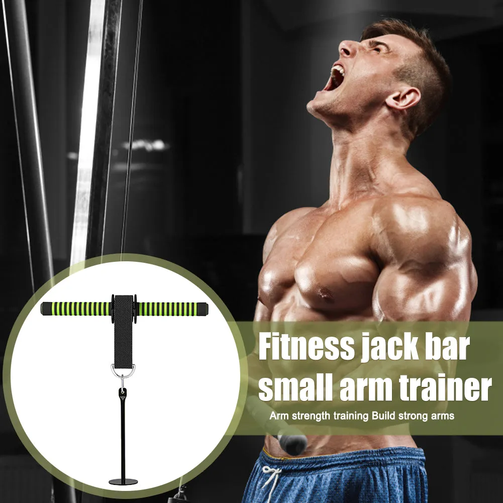 Premium Wrist & Forearm Blaster - Adjustable Arm Strength Trainer for Grip, Muscle Building & Rehabilitation - Durable Steel Pipe Handle & Nylon Strap for Home Gym Workouts