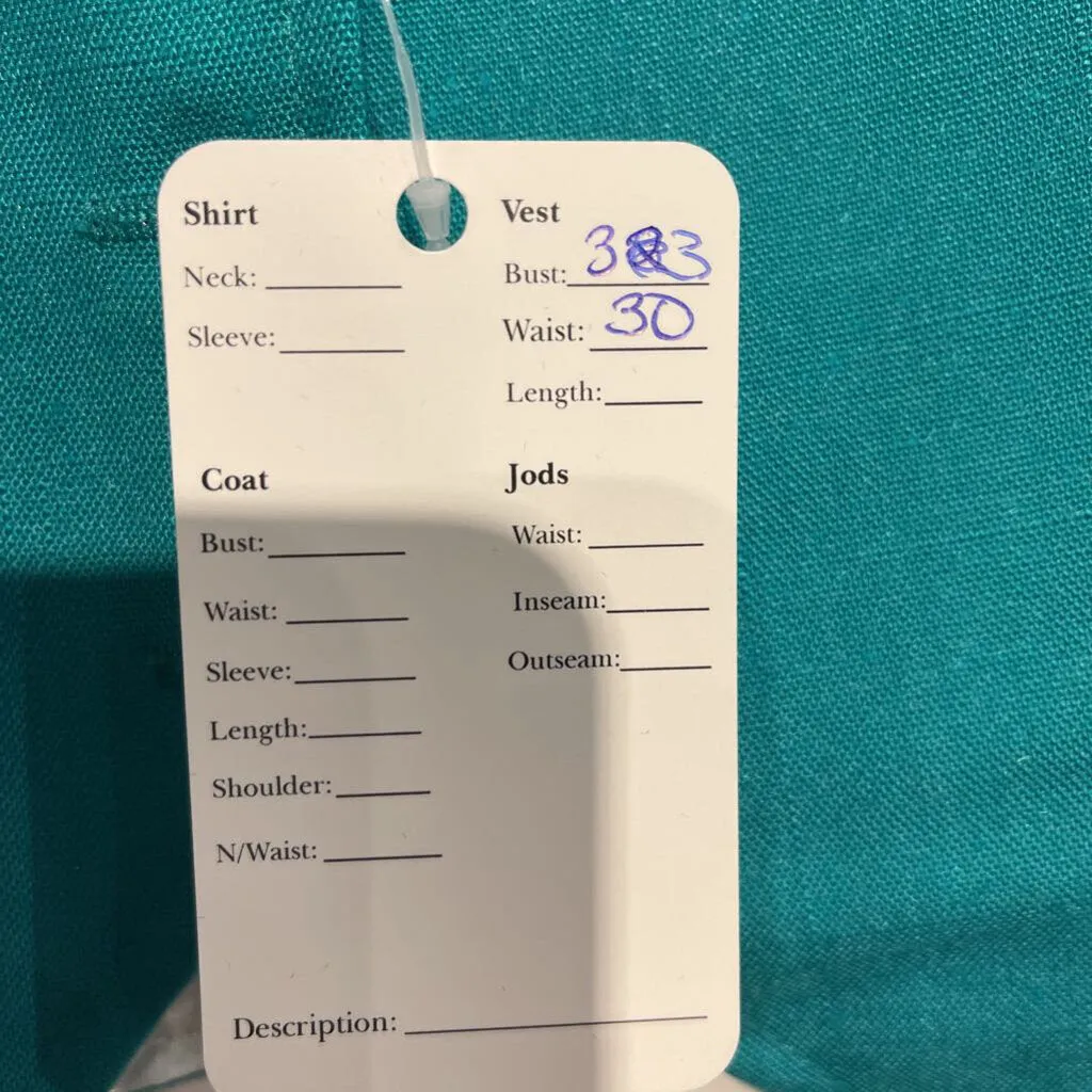 Reed Hill Teal Vest