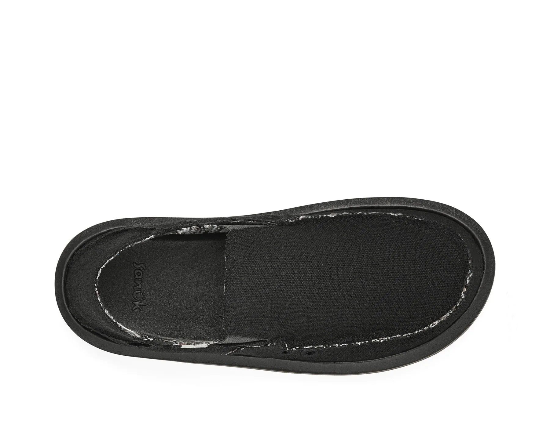 Sanuk Vagabond St Hemp Sandal - Black