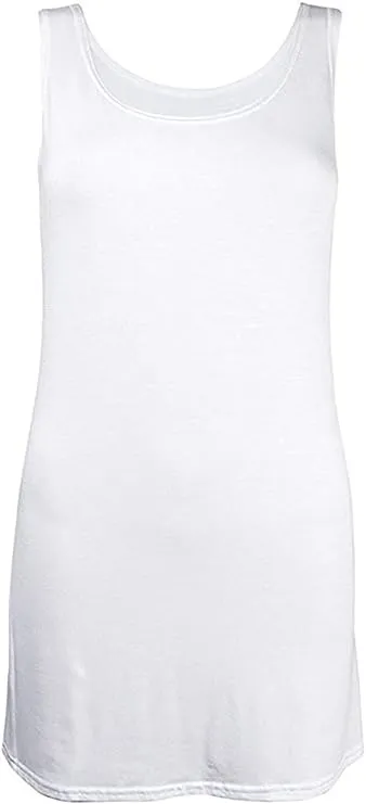 Scoop Neck Sleeveless Vest Top
