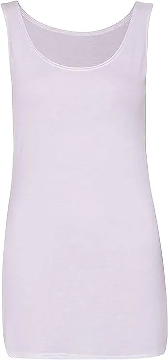 Scoop Neck Sleeveless Vest Top