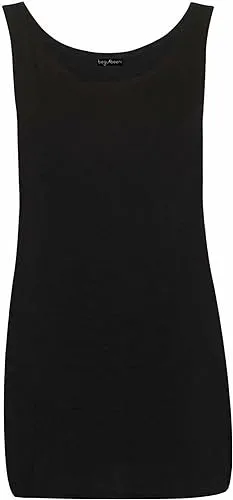 Scoop Neck Sleeveless Vest Top