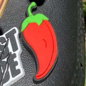 SHOE CHARMS - CHILI PEPPER