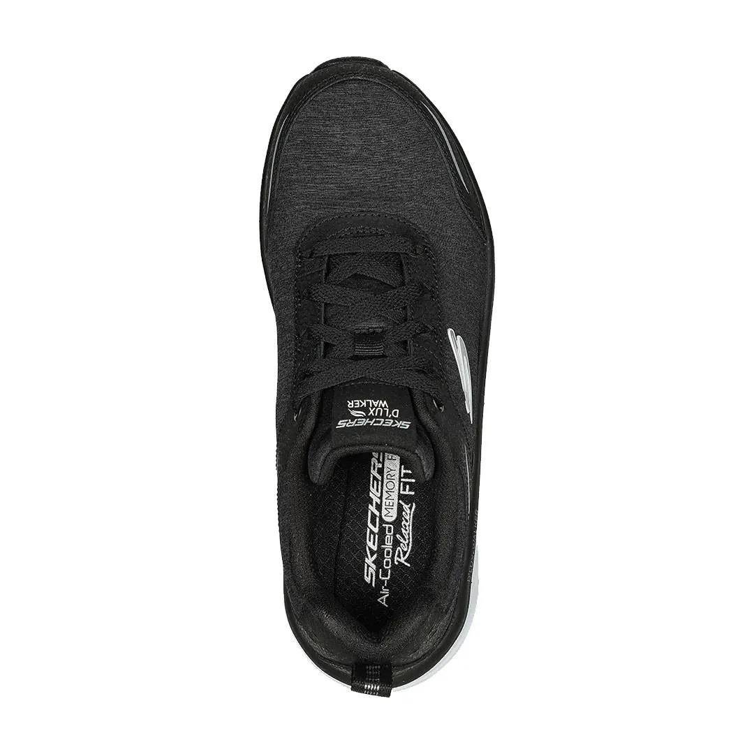 Skechers Relaxed Fit 149336 D'lux Walker Cool Groove Sneakers für Damen mit weiter Passform