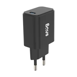 Snug 25W 1 Port PD Home Charger - Black