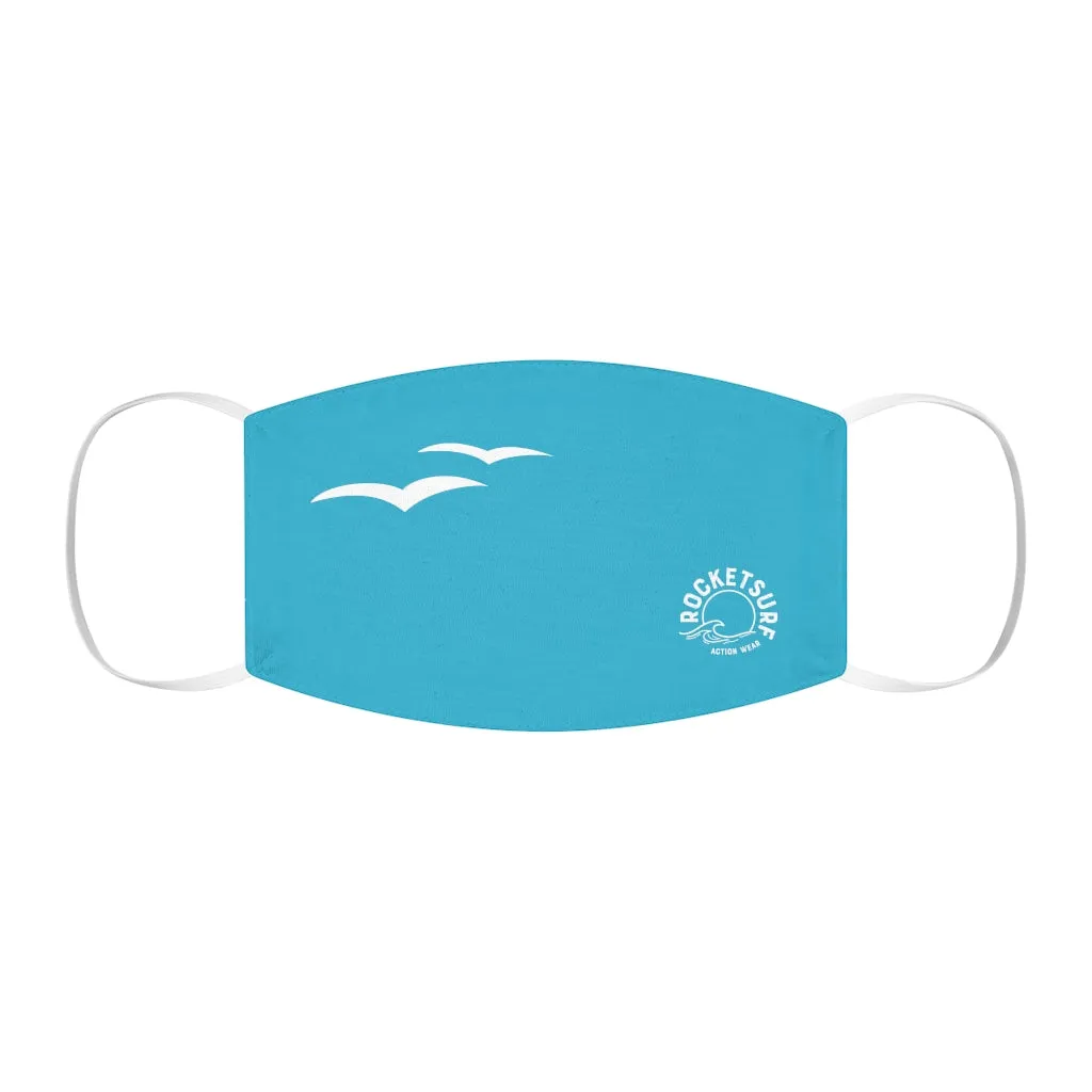 Snug-Fit Polyester Face Mask - Sea Gulls