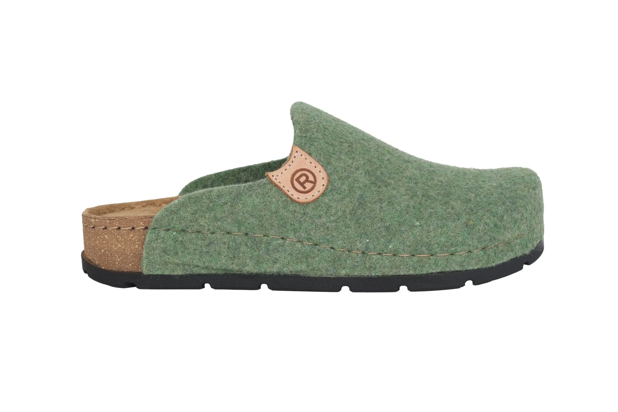 'Soave' women's home slipper - green