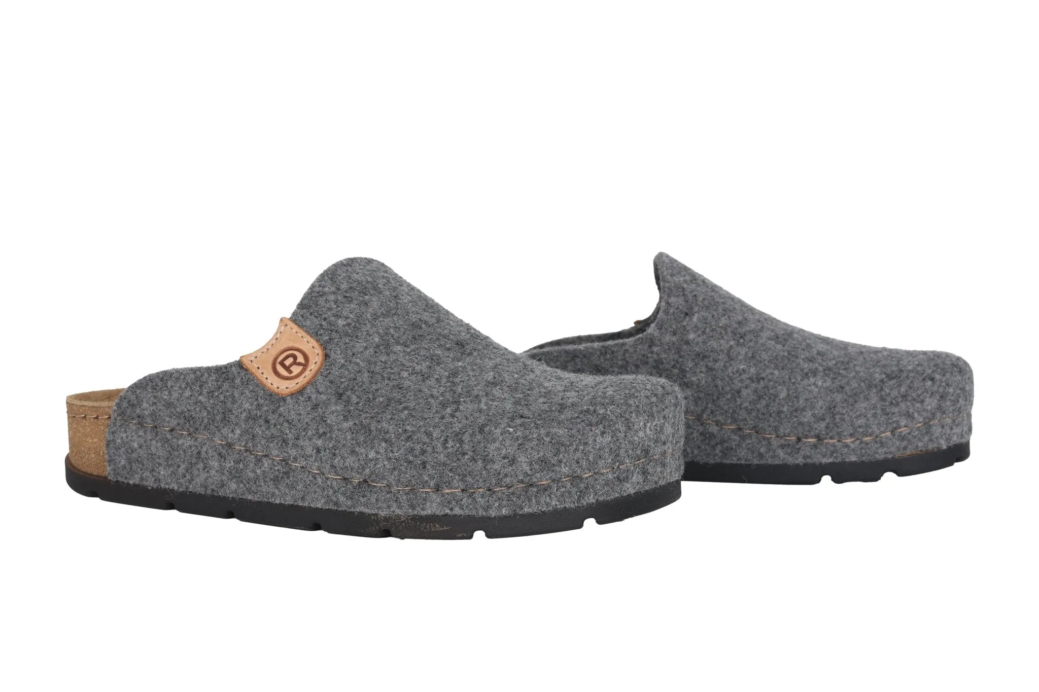 'Soave' women's home slipper - grey