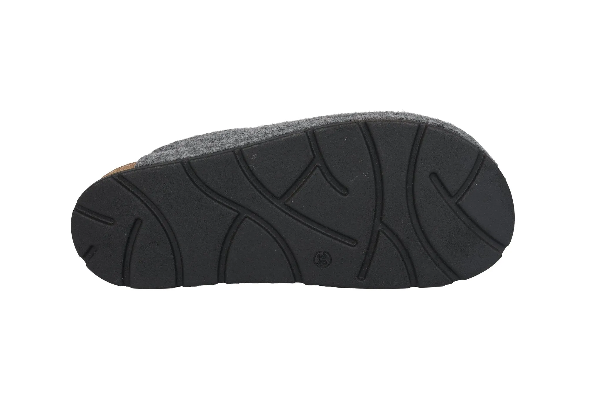 'Soave' women's home slipper - grey