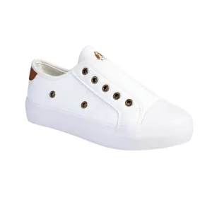 Soft Style by Hush Puppies Forest Slip Sneaker - White