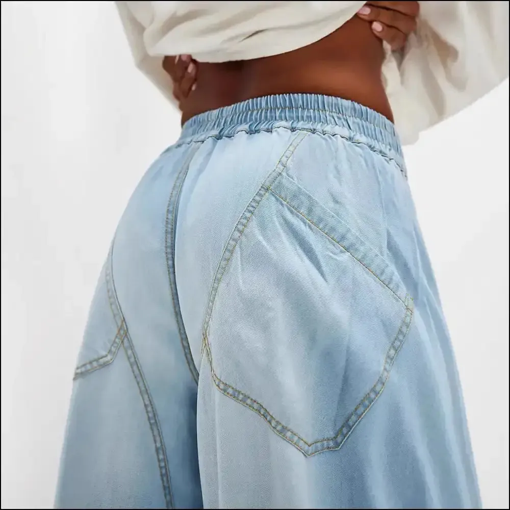 Strut your Stuff in our Chic Wide Leg Jeans - Confidence Never Looked so Good!