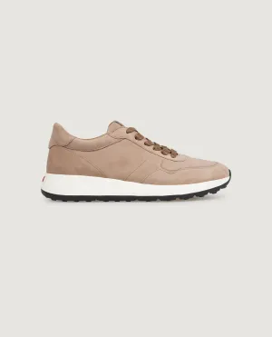 Suede Sneakers - Lichtbruin