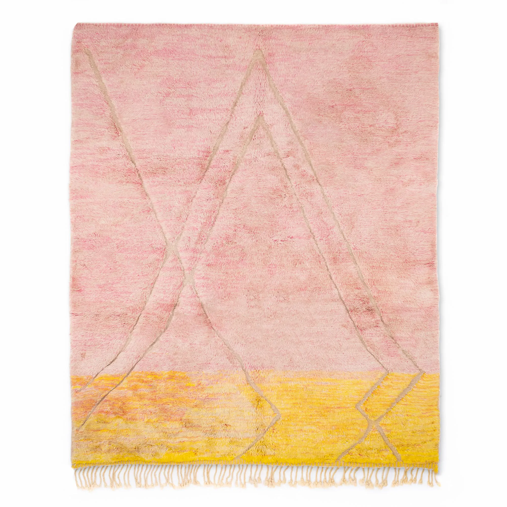 Sunset - Luxury Shag Moroccan Rug